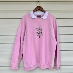 Vintage 90s On The Pond Sweatshirt Collar XXL (D)